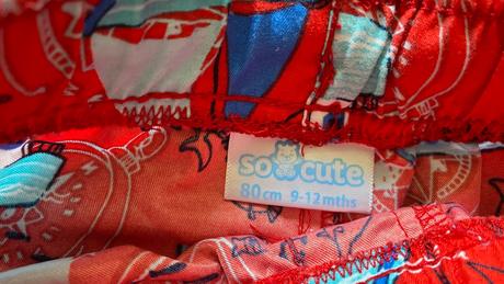 Kratasy plavky 80, pepco,80