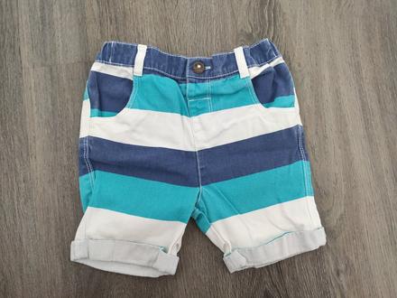 Pásikavé kraťasy pre chlapca, f&f,86