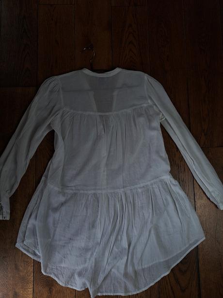 Ľahká dlhá košeľa, h&m,l
