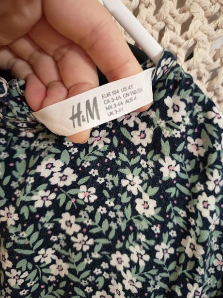 Letné šatky h&m, h&m,104