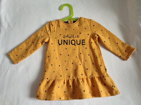 Žlté šaty 6-9, f&f,80