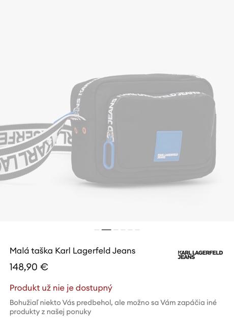 Kabelka karl lagerfeld, karl lagerfeld