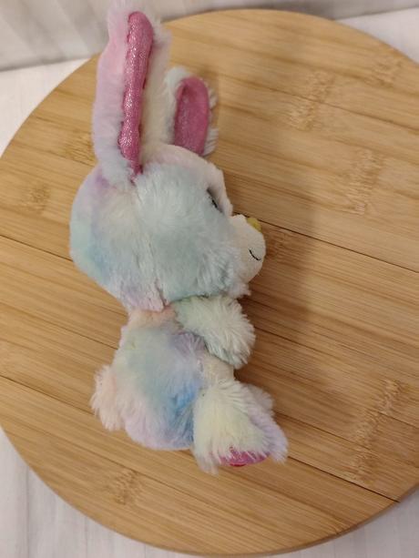 Dúhová nici glubschis zajačik rainbow candy, 22 cm,