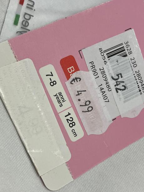 Dievčenské capri legíny s potlačou zipsu (7-8 r.), ovs,128