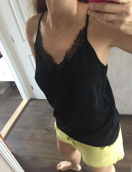 Top s čipkou, review,s