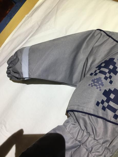 Tenký overal - kombinéza s reflexnými prvkami, 80