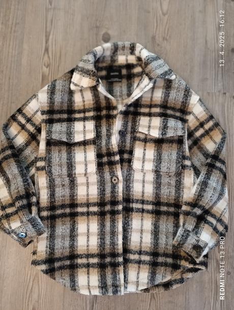Koselovy kabat-oversize,s/m, bershka,s