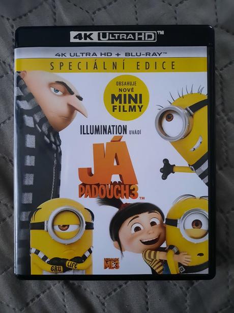 Já padouch 3, špeciálna edícia 4k uhd+blu-ray,