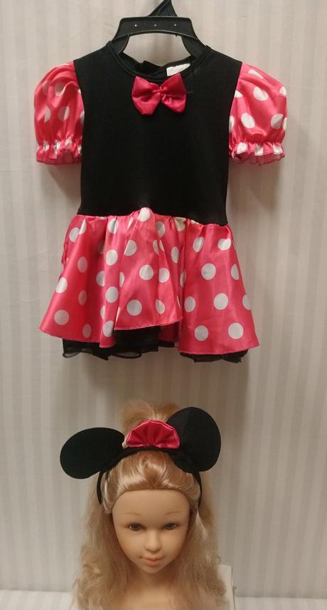 2 dielny kost. minnie mouse toddlers, 2-4r, 92-104, 