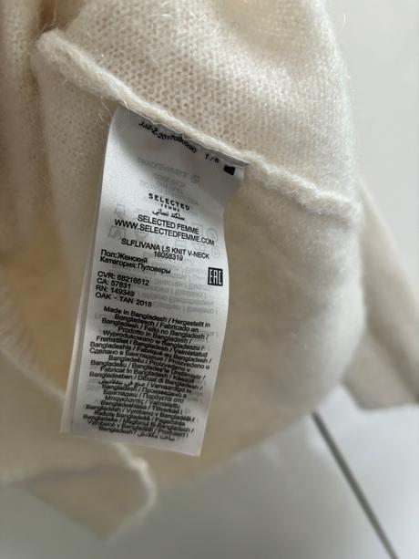 Vlneny pulover selected, s