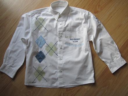 Biela košeľa--116, 116