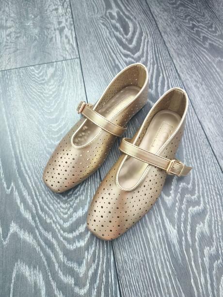 Pohodlne makke balerinky motf, 36