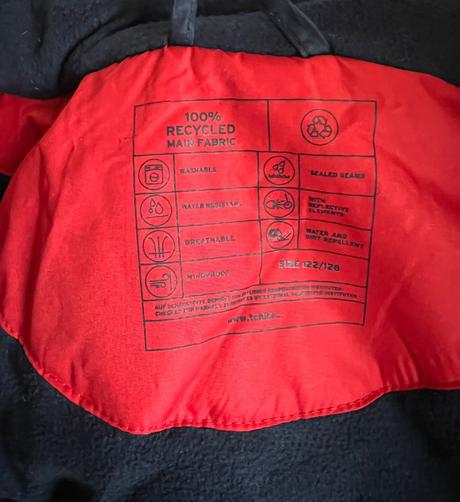 Zimná súprava zn. tchibo veľ. 122/128, tchibo,128