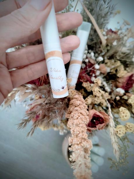 Prirodný balzam na pery-vanilka, 