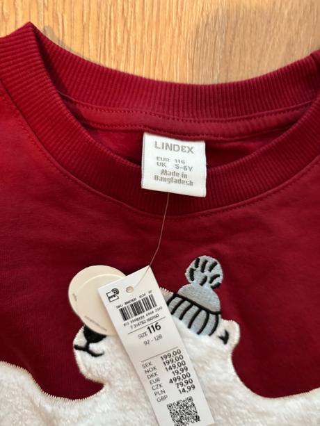 Lindex mikina medved, lindex,116