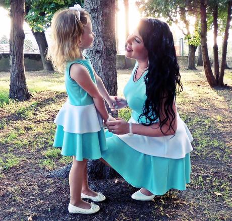 Rodinné oblečenie mama a dcéra, <50 - 188