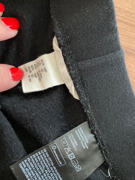 Zateplené leginy, h&m,140