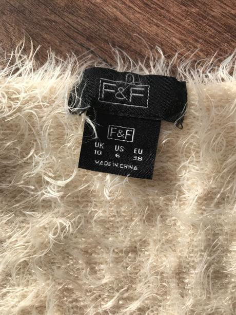 Dámsky chlpatý svetrík m, f&f,m