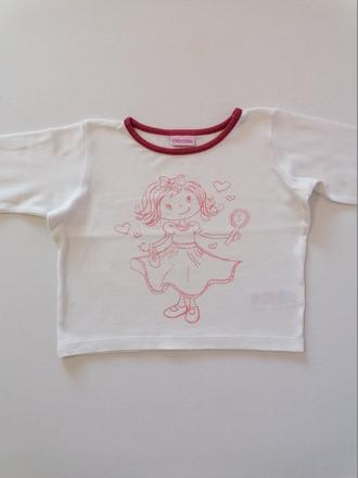 Bavlnene tricko s dievcatkom, cherokee,92