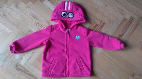 Flísová mikinka s kapucňou, tcm,86