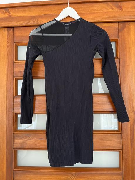 Čierne šaty, zara,s