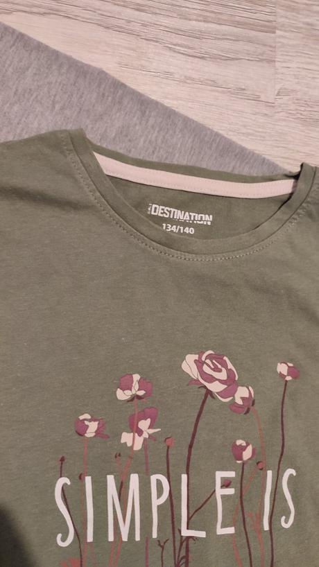 Dievčenské tricko a tunika, 134