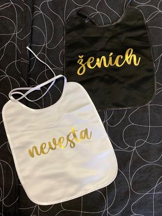 Svadobné podbradníky,