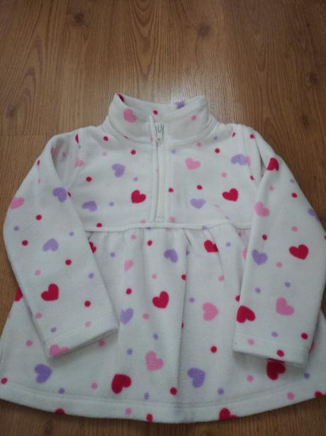 Dievčenské flisové mikinky, 98