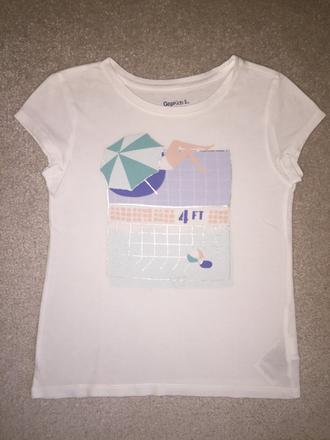 Dievčenské tričko - gap, gap,122