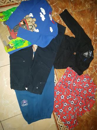 Balík oblečenia 110/116, 104–116