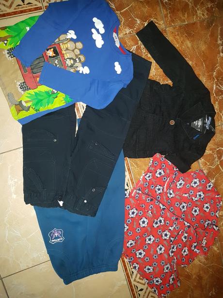 Balík oblečenia 110/116, 104–116