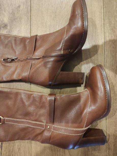 Kožené čižmy geox, geox,40