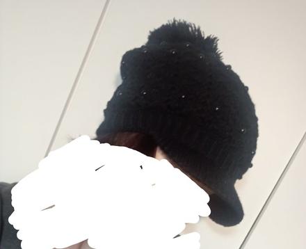 Pletená zimná čiapka si šiltom, 