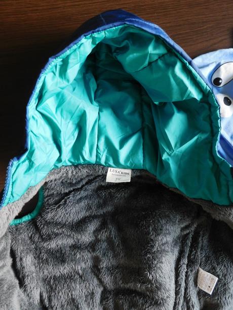 Vesta s kožušinkou vnútri takmer nová veľk. 1y, 80