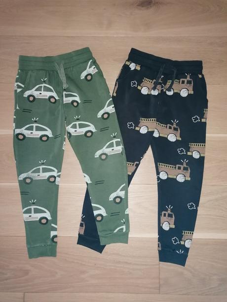 2x tepláky, george,116