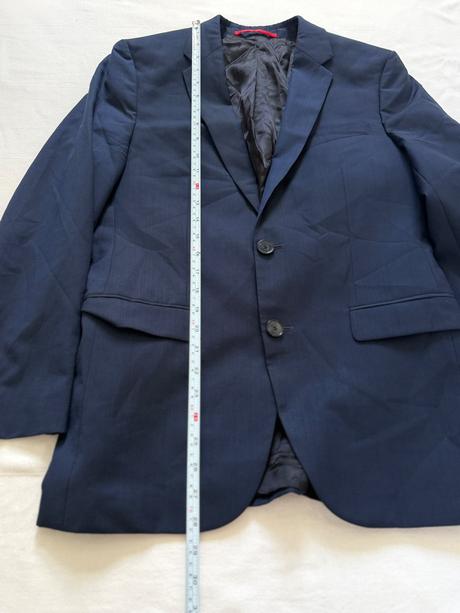 Elegantné tmavomodré sako hugo (hugo boss), hugo boss,m