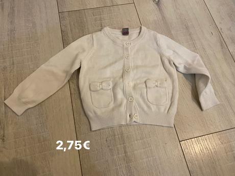 Biely svetrik s maslickami, tu,80