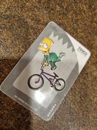 Magnetka the simpsons tesco 4x7cm, 