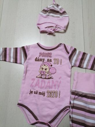 Komplet 3 dielny veľ. 62, 62