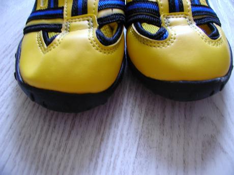 Tenisky č.28-29,pestré žlté aju do vody, 28
