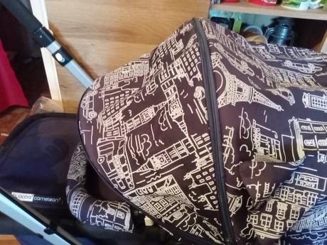 Predĺžená strieška a poťah na madlo, bugaboo,bugaboo cameleon 3