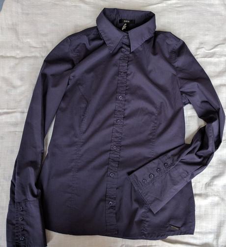 Košeľa dva krat oprata raz oblecena zn. zero, 36
