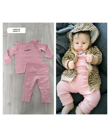 Komplet tričko legíny, f&f,74