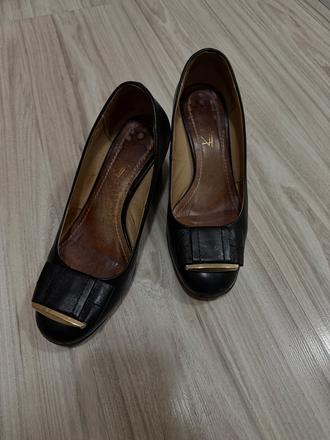 Dámske kožené lodičky, 36