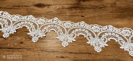 Krajka 140 mm - krémová, svetlá ružová,