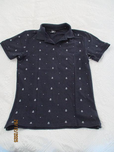 Tričko s kotvami, fishbone,m