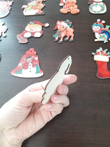 Drevené ozdoby na stromček, 