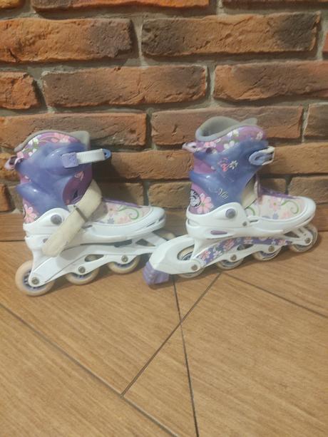Predám dievčenské kolieskové korčule, 34