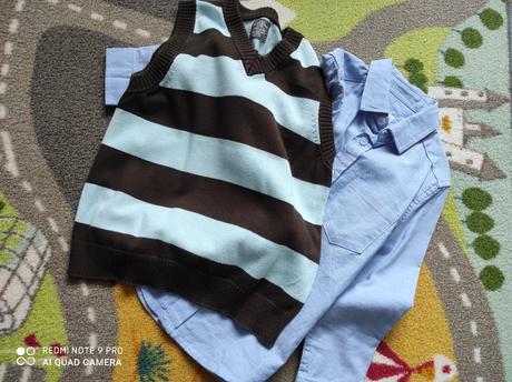 Košeľa a vesta chlapec 3-4 roky, l.o.g.g.,98