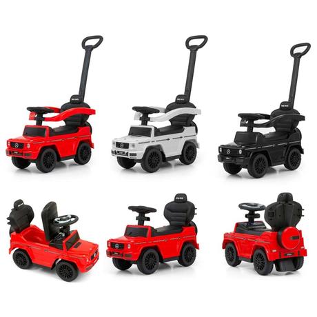 Detské odrážadlo s vodiacou tyčou mercedes g350d,